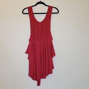 Nordstrom Angie Red Flowy Dress